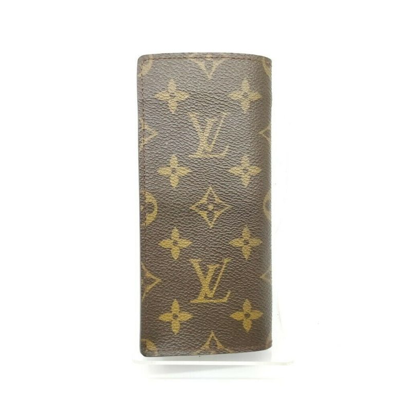 Louis Vuitton Eye Glasses Case Etui Lunette Monogram Wallet - Logoexplore - Image 2