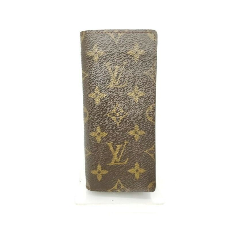 Louis Vuitton Eye Glasses Case Etui Lunette Monogram Wallet - Logoexplore