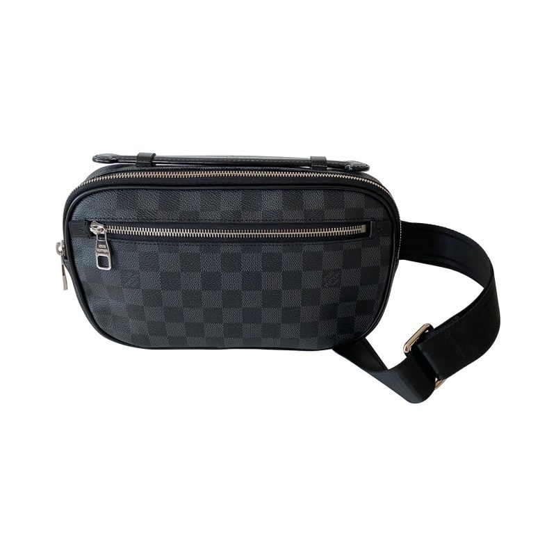 Louis Vuitton Damier Graphite Ambler Bumbag - Logoexplore