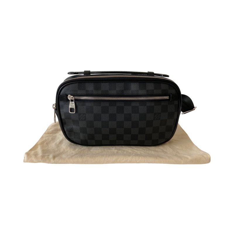 Louis Vuitton Damier Graphite Ambler Bumbag - Logoexplore - Image 2