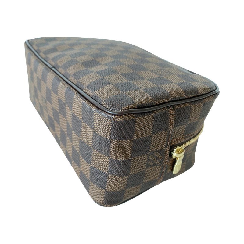 Louis Vuitton Damier Ebene Toiletry Bag 25 - Logoexplore - Image 4