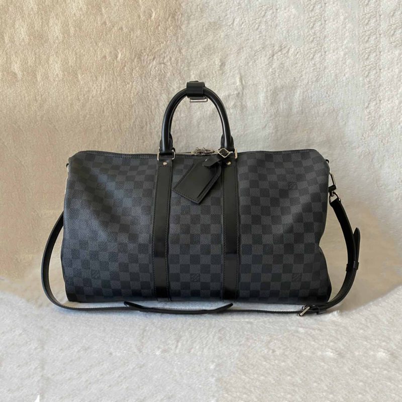Louis Vuitton Damier Graphite Keepall 45 Bandouliere - Logoexplore - Image 2
