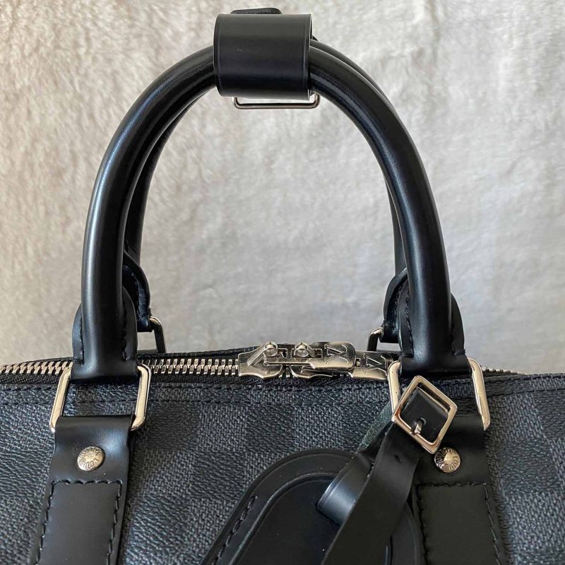 Louis Vuitton Damier Graphite Keepall 45 Bandouliere - Logoexplore - Image 10