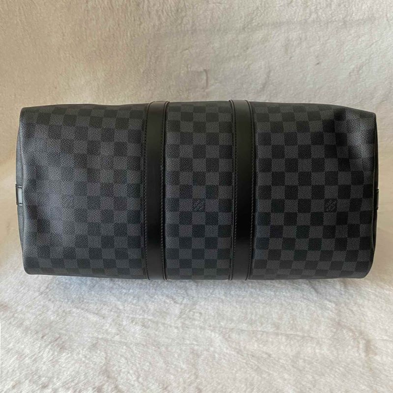 Louis Vuitton Damier Graphite Keepall 45 Bandouliere - Logoexplore - Image 6