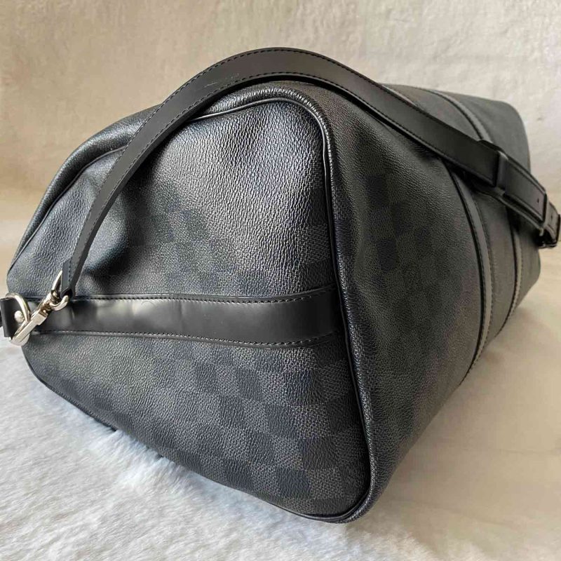 Louis Vuitton Damier Graphite Keepall 45 Bandouliere - Logoexplore - Image 7