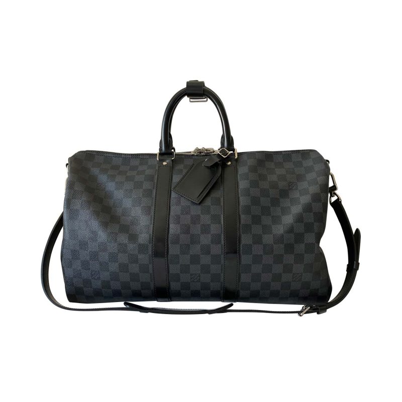 Louis Vuitton Damier Graphite Keepall 45 Bandouliere - Logoexplore