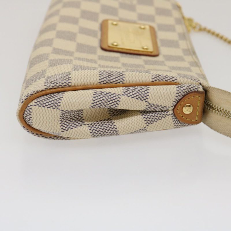 LOUIS VUITTON Damier Azur Eva 2Way Shoulder Hand Pouch N55214  lt415 - Logoexplore - Image 3