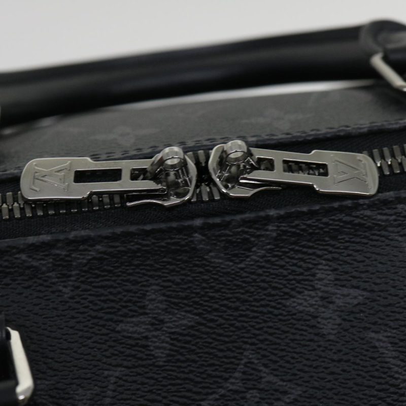 LOUIS VUITTON Eclipse Split Keepall Bandouliere 50 Boston Bag M43817 Auth lt450A - Logoexplore - Image 9