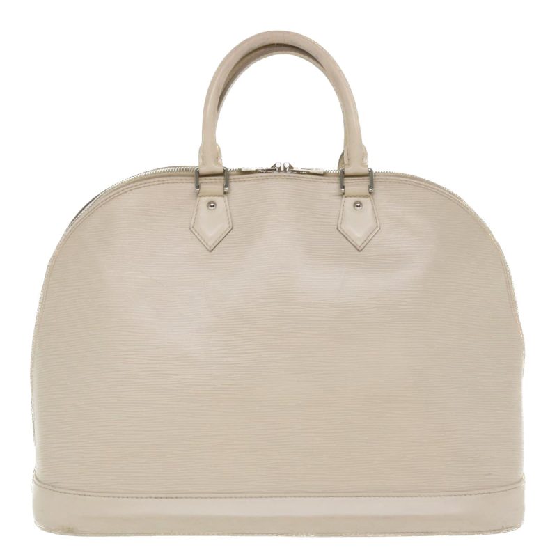 LOUIS VUITTON Epi Alma GM Hand Bag White Yvoire - Logoexplore - Image 2
