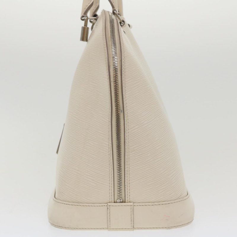 LOUIS VUITTON Epi Alma GM Hand Bag White Yvoire - Logoexplore - Image 3