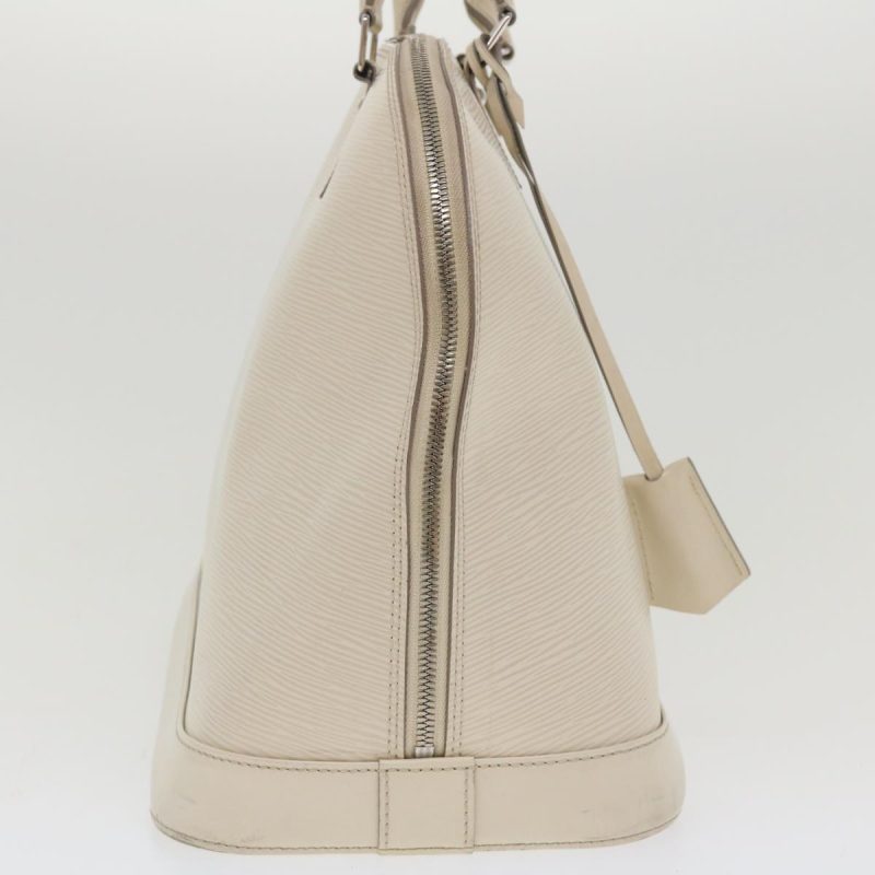 LOUIS VUITTON Epi Alma GM Hand Bag White Yvoire - Logoexplore - Image 4