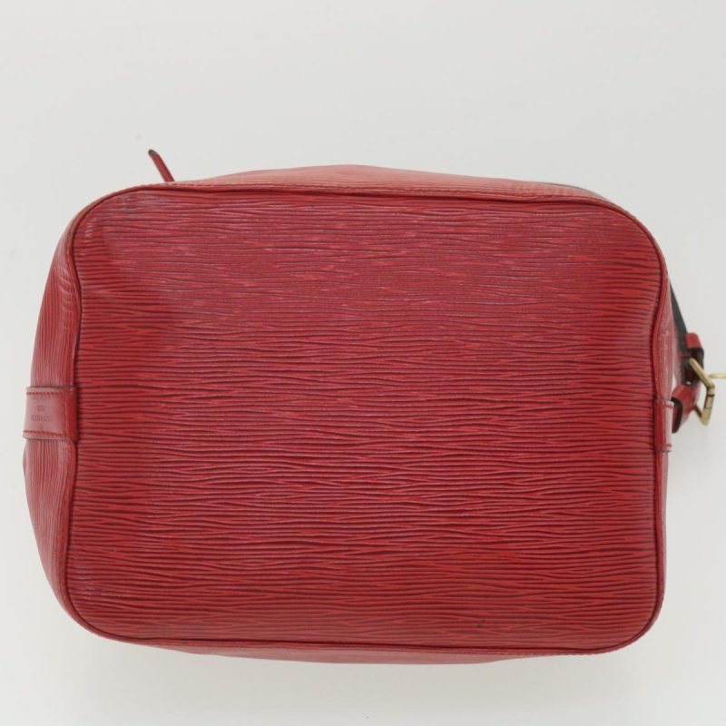 LOUIS VUITTON Epi Petit Noe Shoulder Bag Red M44107 lt736 - Logoexplore - Image 5