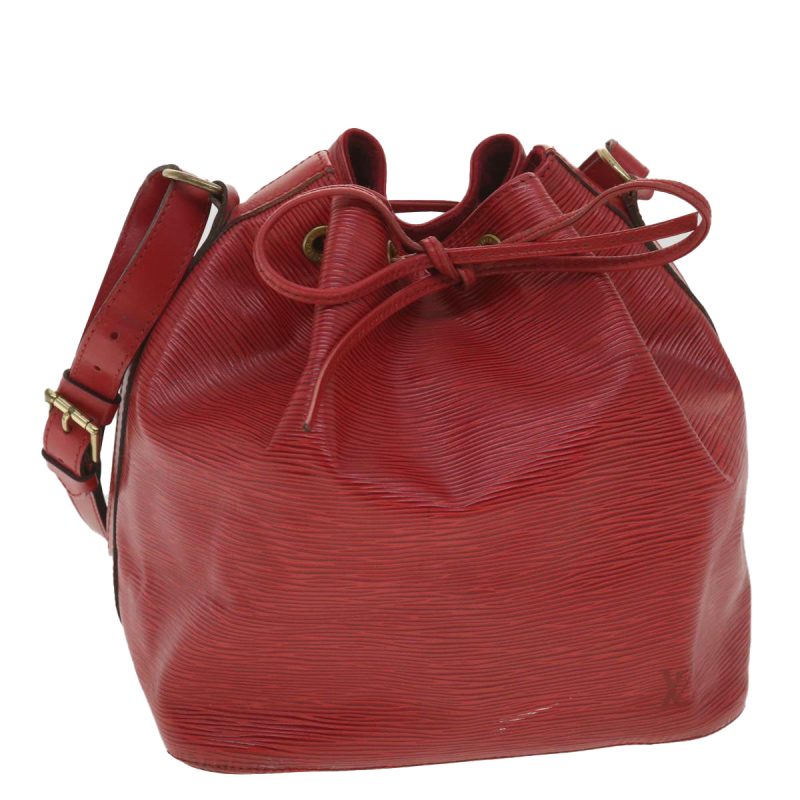 LOUIS VUITTON Epi Petit Noe Shoulder Bag Red M44107 lt736 - Logoexplore