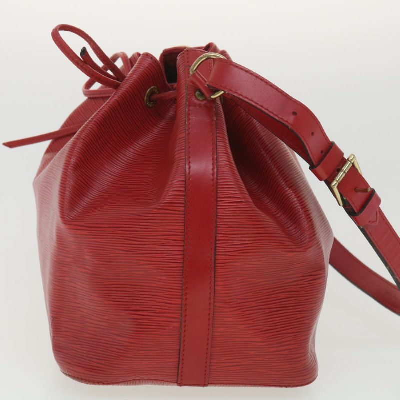 LOUIS VUITTON Epi Petit Noe Shoulder Bag Red M44107 lt736 - Logoexplore - Image 3