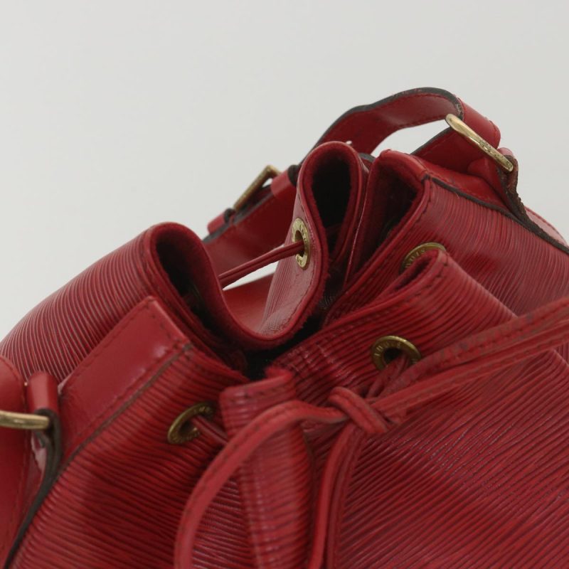 LOUIS VUITTON Epi Petit Noe Shoulder Bag Red M44107 lt736 - Logoexplore - Image 6