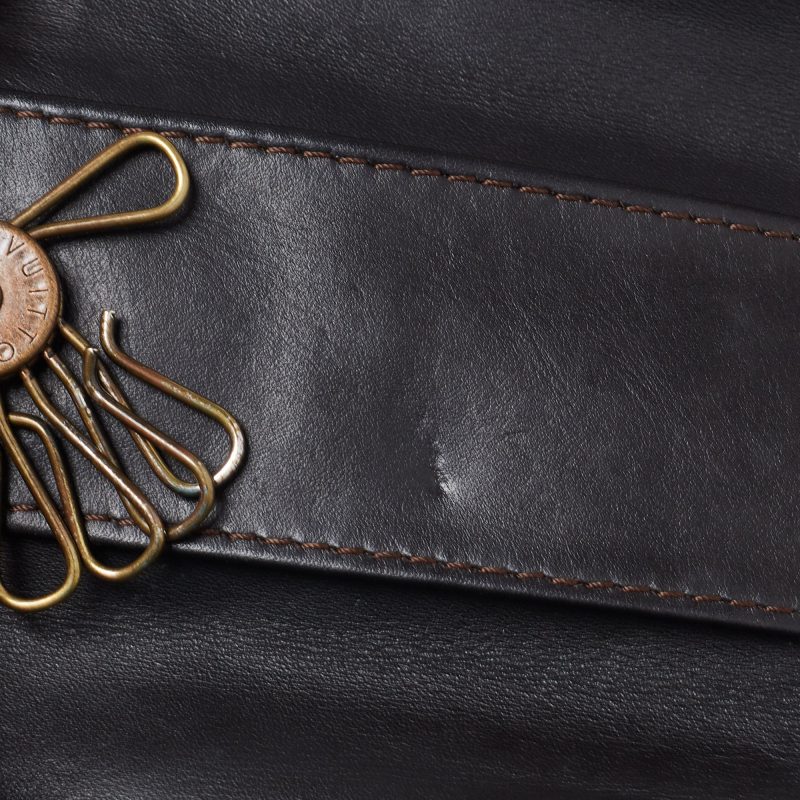 LOUIS VUITTON Brown Utah Leather Key Holder - Logoexplore - Image 3