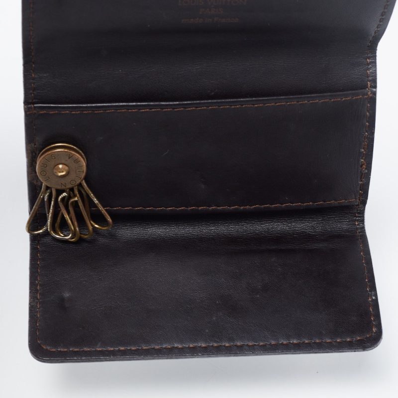 LOUIS VUITTON Brown Utah Leather Key Holder - Logoexplore - Image 2