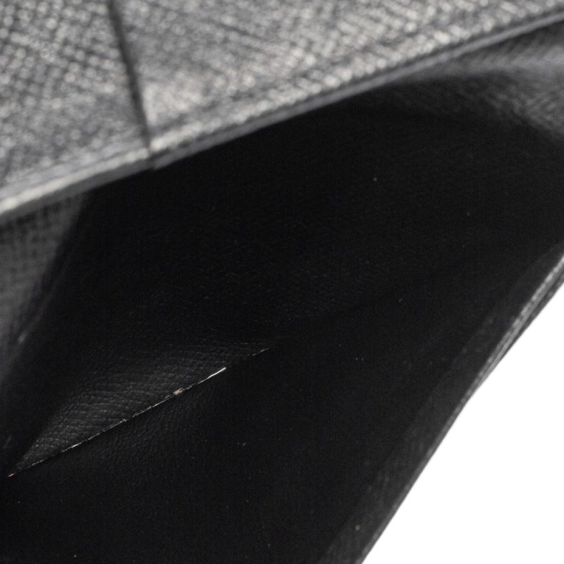 Louis Vuitton Black Taiga Leather Pocket Organizer - Logoexplore - Image 3