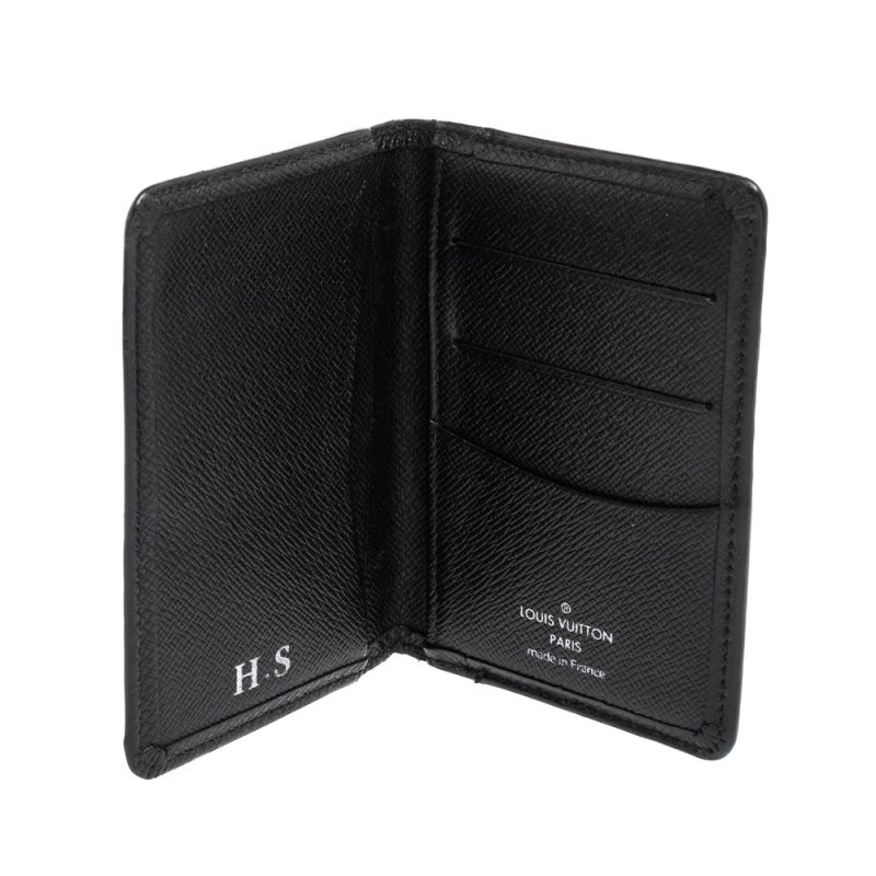 Louis Vuitton Black Taiga Leather Pocket Organizer - Logoexplore - Image 2
