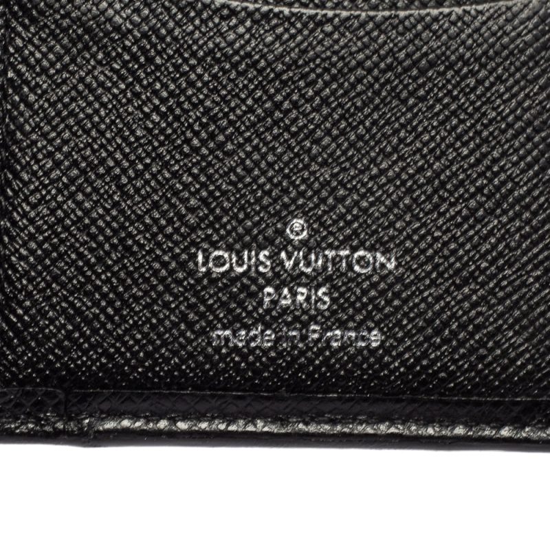 Louis Vuitton Black Taiga Leather Pocket Organizer - Logoexplore - Image 8