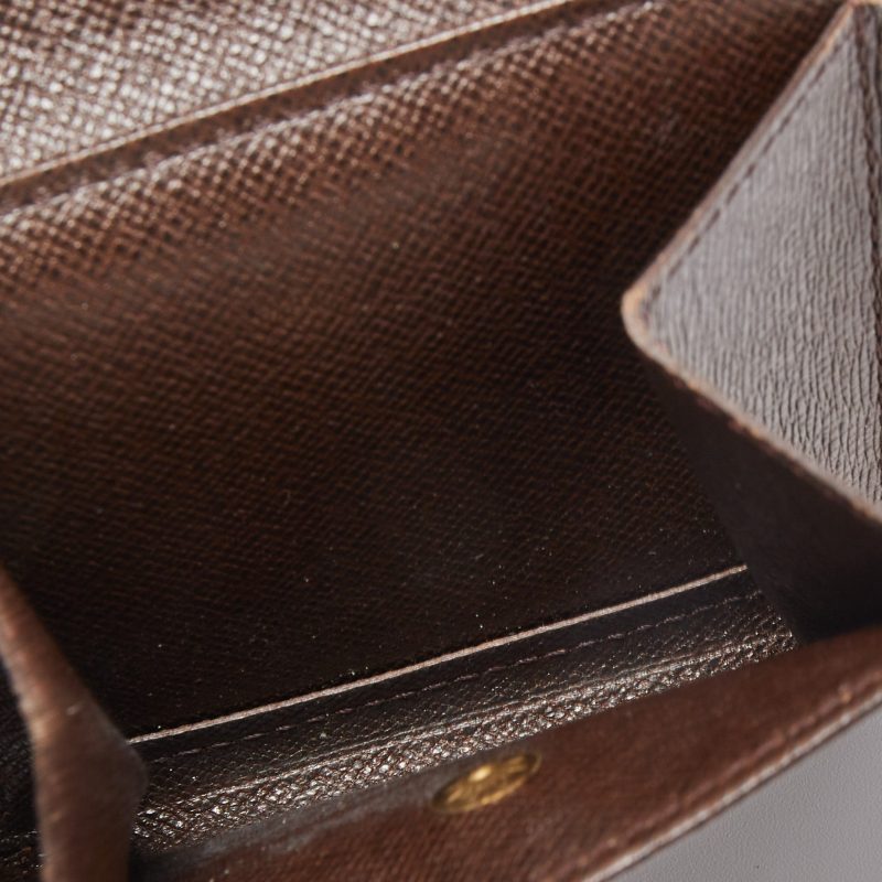 LOUIS VUITTON Damier Ebene Canvas Wallet - Logoexplore - Image 3