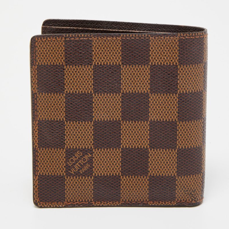 LOUIS VUITTON Damier Ebene Canvas Wallet - Logoexplore - Image 7