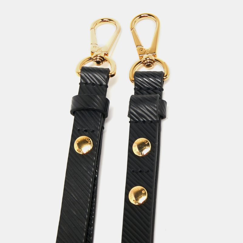 Louis Vuitton Black Epi Leather Adjustable Shoulder Bag Strap - Logoexplore - Image 2