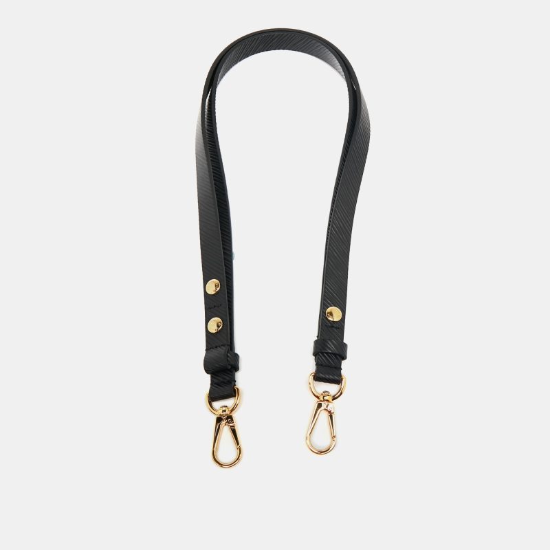 Louis Vuitton Black Epi Leather Adjustable Shoulder Bag Strap - Logoexplore