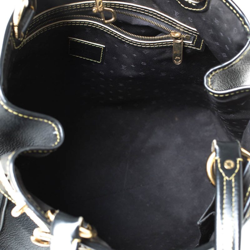 Louis Vuitton Black Suhali Leather Le Majestueux Bag - Logoexplore - Image 7