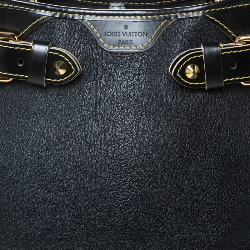 Louis Vuitton Black Suhali Leather Le Majestueux Bag - Logoexplore - Image 5