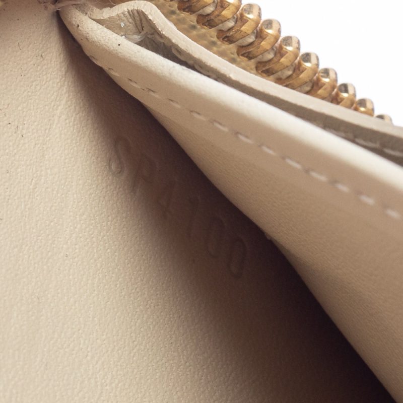Louis Vuitton Cream White Monogram Vernis Zippy Wallet - Logoexplore - Image 7