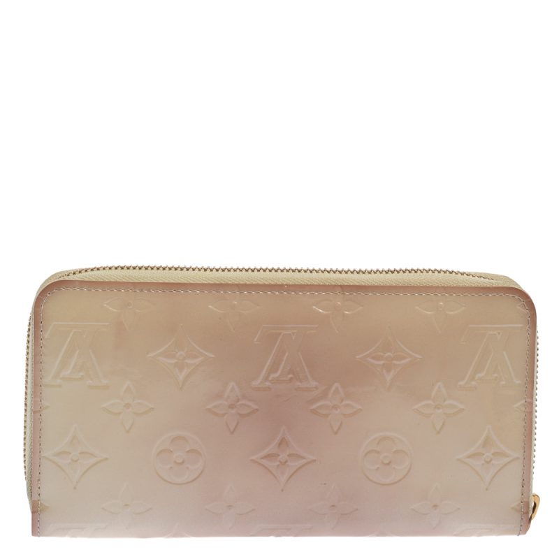 Louis Vuitton Cream White Monogram Vernis Zippy Wallet - Logoexplore - Image 4
