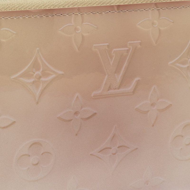 Louis Vuitton Cream White Monogram Vernis Zippy Wallet - Logoexplore - Image 5