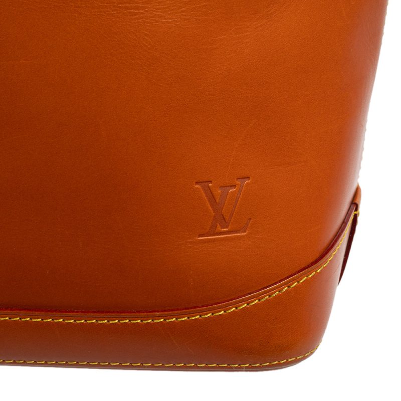 Louis Vuitton Caramel Nomade Leather Vertical Lockit Bag - Logoexplore - Image 7