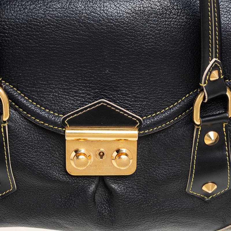 Louis Vuitton Black Suhali Leather L'Absolu De Voyage Bag - Logoexplore - Image 5