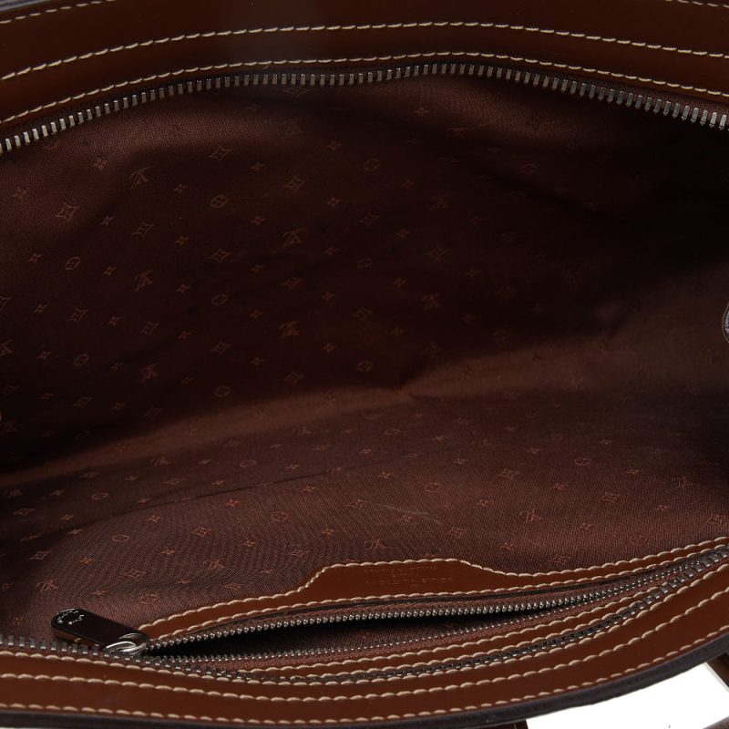 Louis Vuitton Brown Suhali Leather L'Epanoui PM Bag - Logoexplore - Image 7