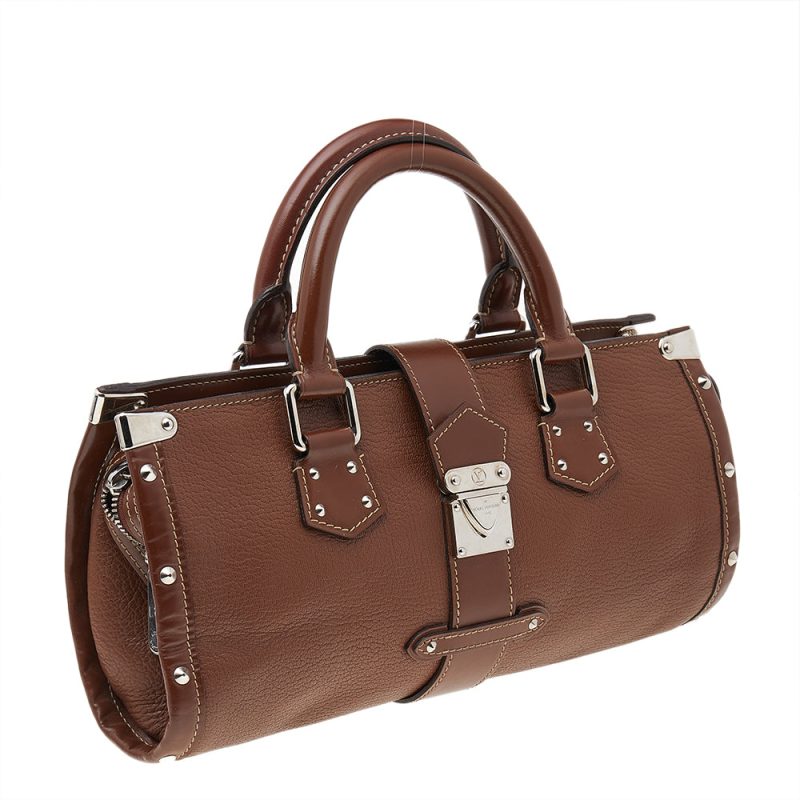 Louis Vuitton Brown Suhali Leather L'Epanoui PM Bag - Logoexplore - Image 3