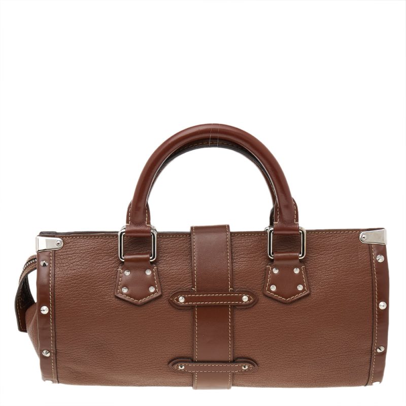 Louis Vuitton Brown Suhali Leather L'Epanoui PM Bag - Logoexplore - Image 4