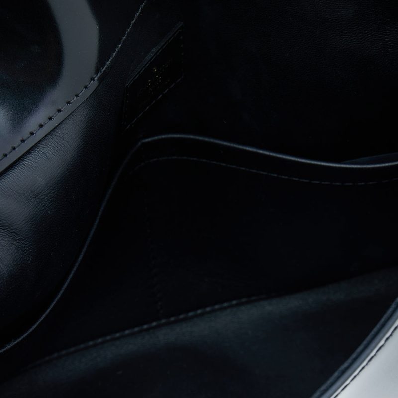Louis Vuitton Black Leather Sac Triangle PM Bag - Logoexplore - Image 7