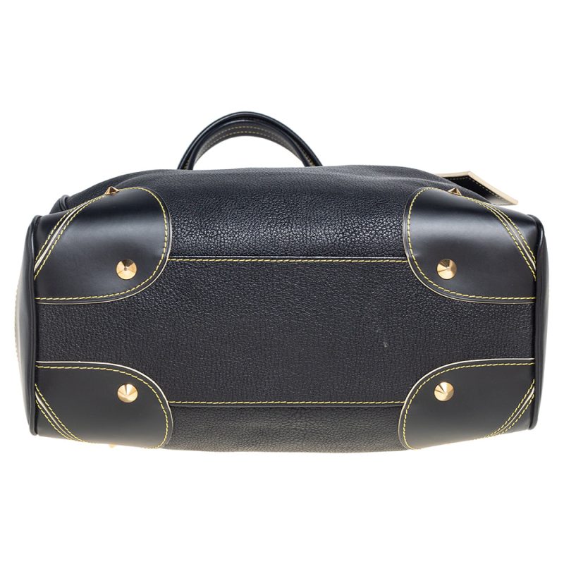 Louis Vuitton Black Suhali Leather Le Majestueux Tote - Logoexplore - Image 6