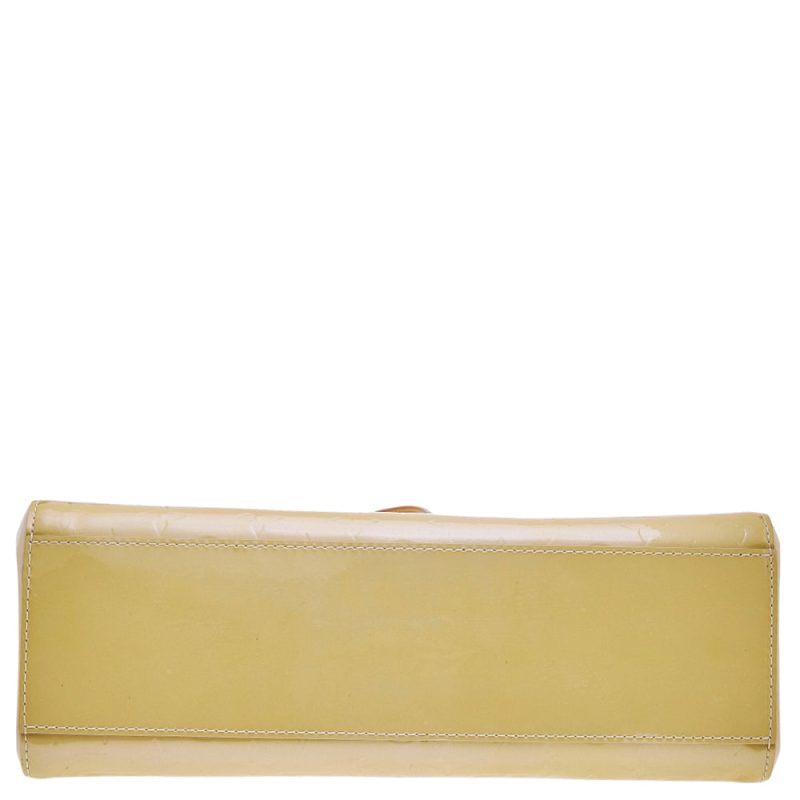 Louis Vuitton Blanc Corail Monogram Vernis Catalina EW Bag - Logoexplore - Image 6