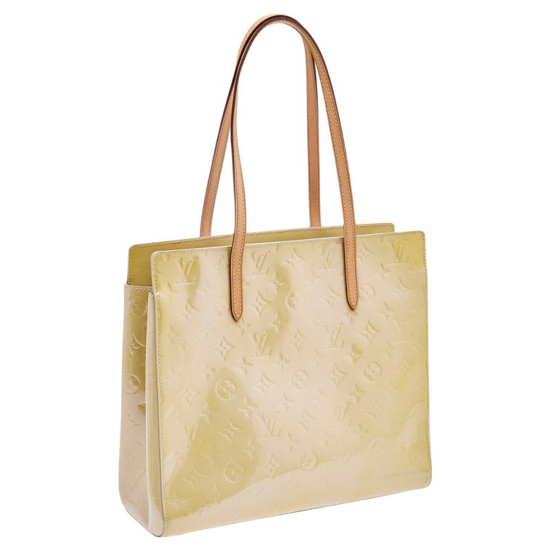 Louis Vuitton Blanc Corail Monogram Vernis Catalina EW Bag - Logoexplore - Image 3
