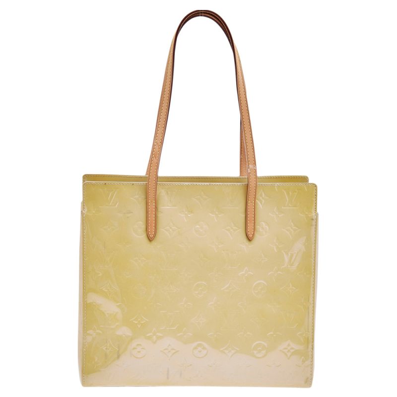 Louis Vuitton Blanc Corail Monogram Vernis Catalina EW Bag - Logoexplore - Image 4