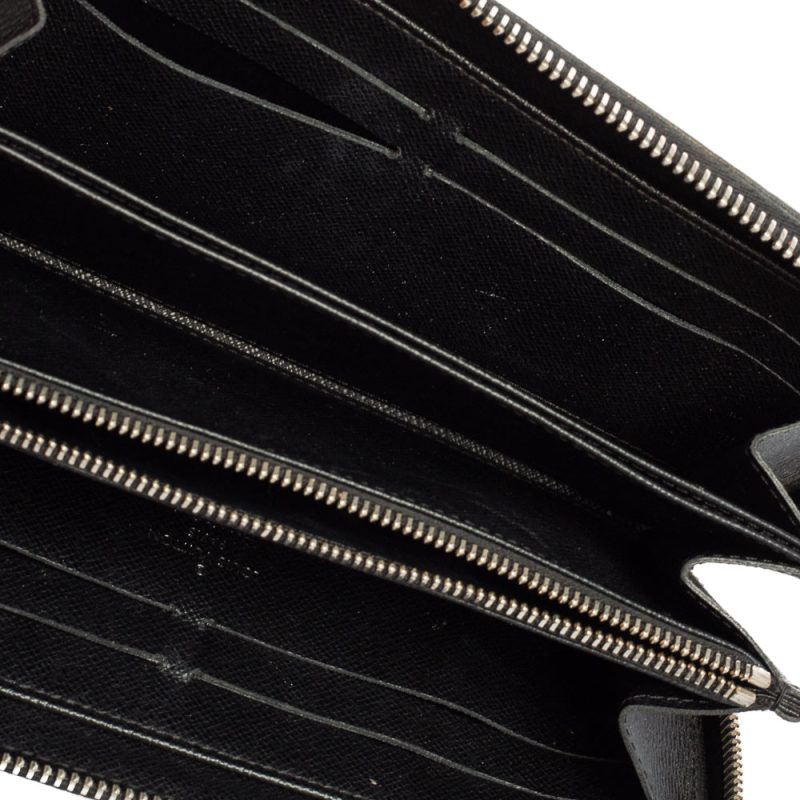 Louis Vuitton Black Epi Leather Zippy Continental Wallet - Logoexplore - Image 2