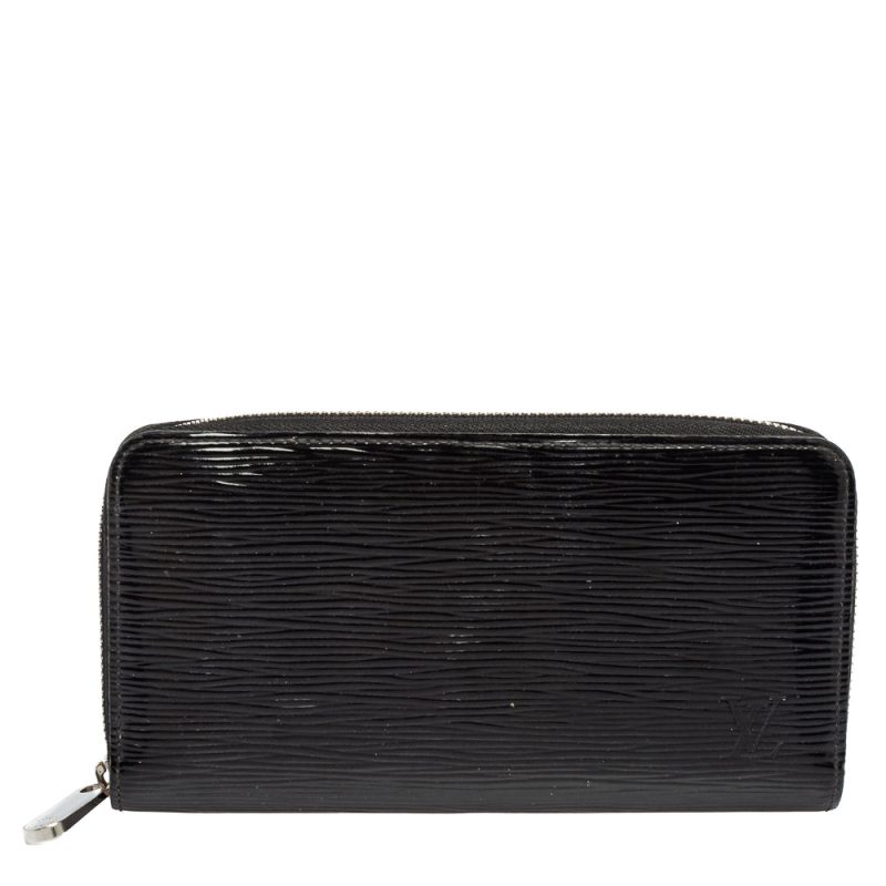 Louis Vuitton Black Epi Leather Zippy Continental Wallet - Logoexplore