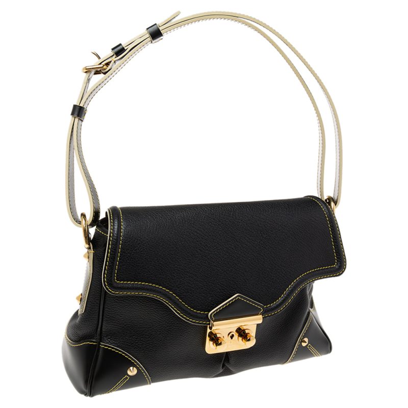 Louis Vuitton Black Suhali Leather L'Absolu de Voyage Bag - Logoexplore - Image 3