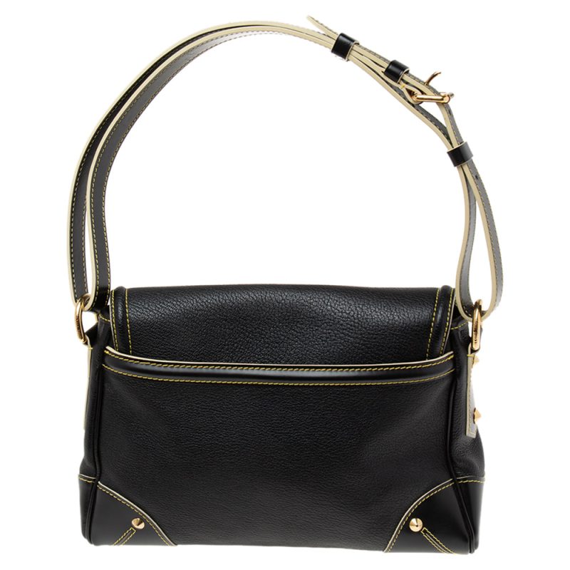Louis Vuitton Black Suhali Leather L'Absolu de Voyage Bag - Logoexplore - Image 4