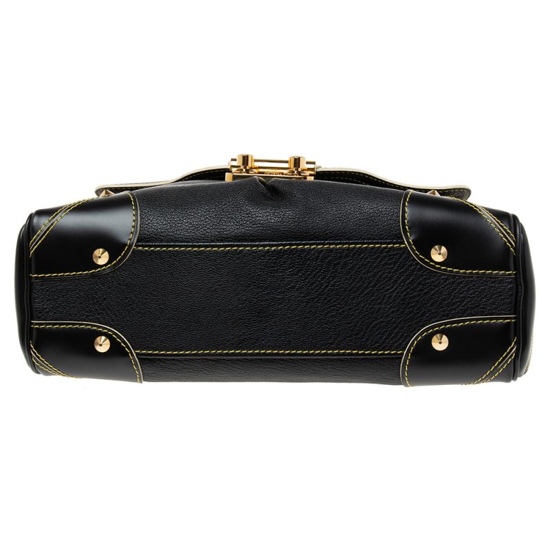 Louis Vuitton Black Suhali Leather L'Absolu de Voyage Bag - Logoexplore - Image 7