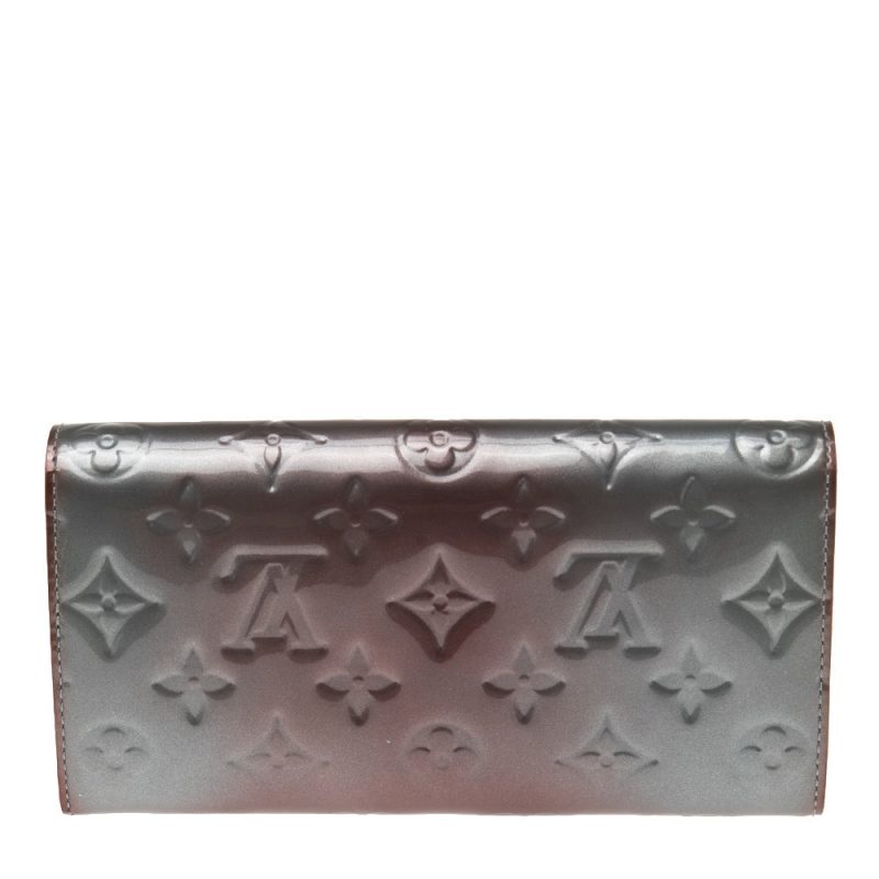 Louis Vuitton Givre Monogram Vernis Sarah Wallet - Logoexplore - Image 4