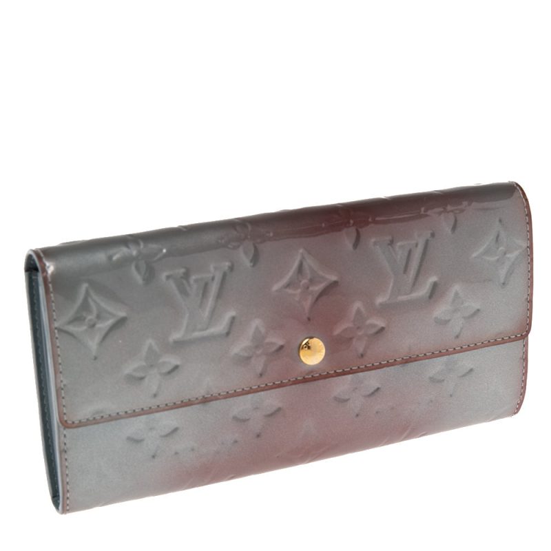 Louis Vuitton Givre Monogram Vernis Sarah Wallet - Logoexplore - Image 3